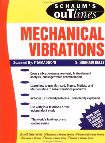 خرید و دانلود نسخه کامل کتاب Schaum's Outline of Mechanical Vibrations