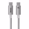 کابل تایپ C به C بیسوس (C to C/100w/1m) Baseus سفید