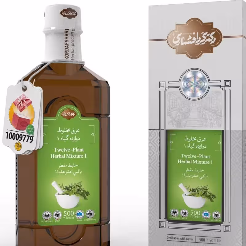 شربت ترکیبی دوازده گیاه 