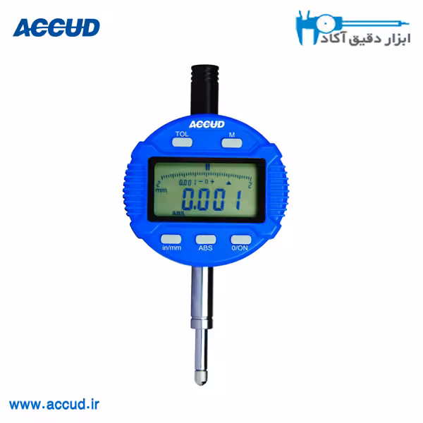 ساعت اندیکاتور دیجیتال دقت یکهزارم Accud (آکاد) مدل 211-010-03