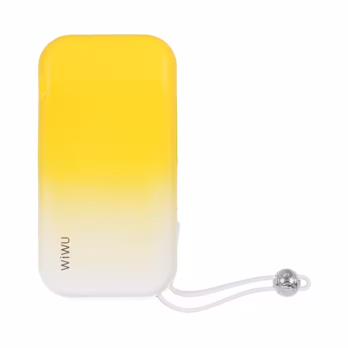 پاوربانک (PD و فست شارژ) Wiwu 22.5W 10000mAh مدل JC-23 - زرد