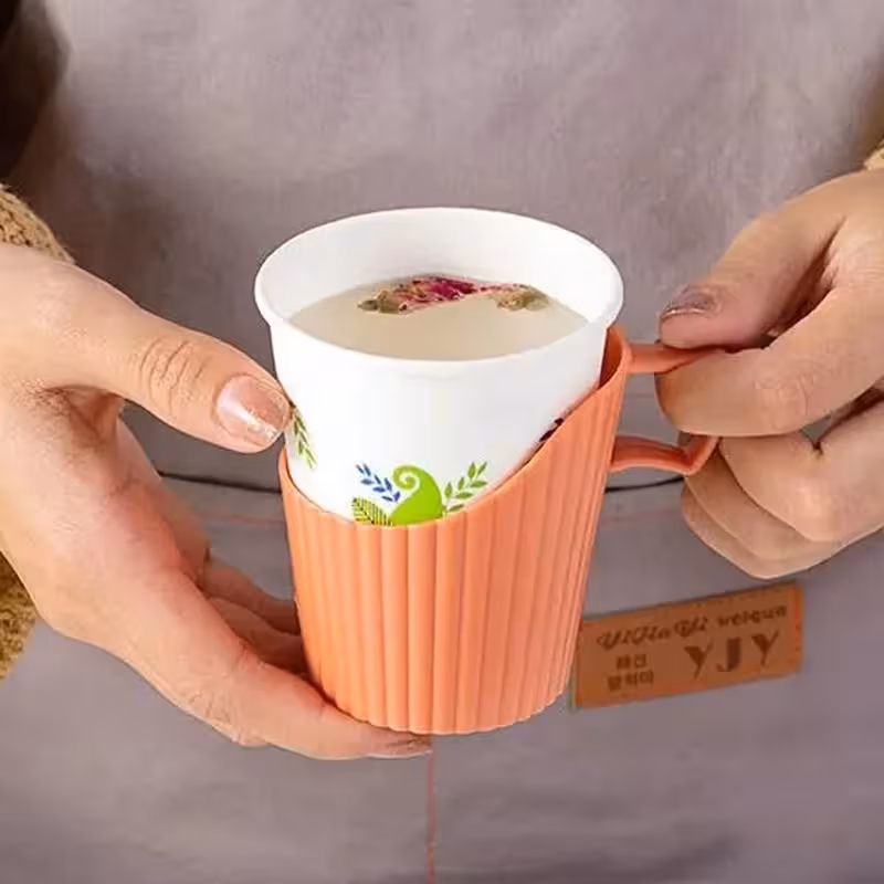 نگهدارنده لیوان یکبار مصرف بسته 50 عددی | amazonchi