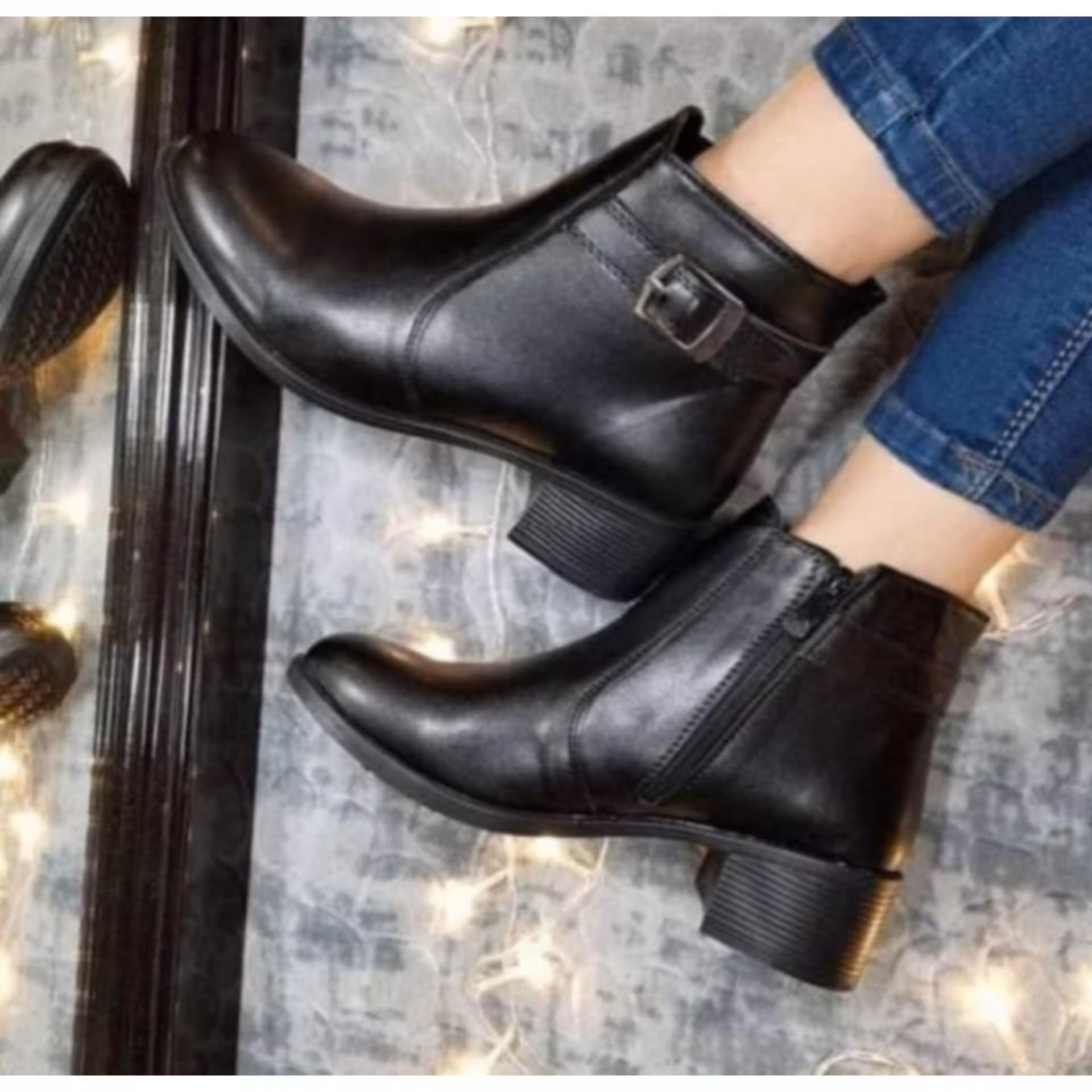 نیم بوت زنانه مشکی