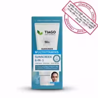 ضد آفتاب فیزیکی (مینرال) تیاگو spf50 محافظت درمانی و تخصصی پوست