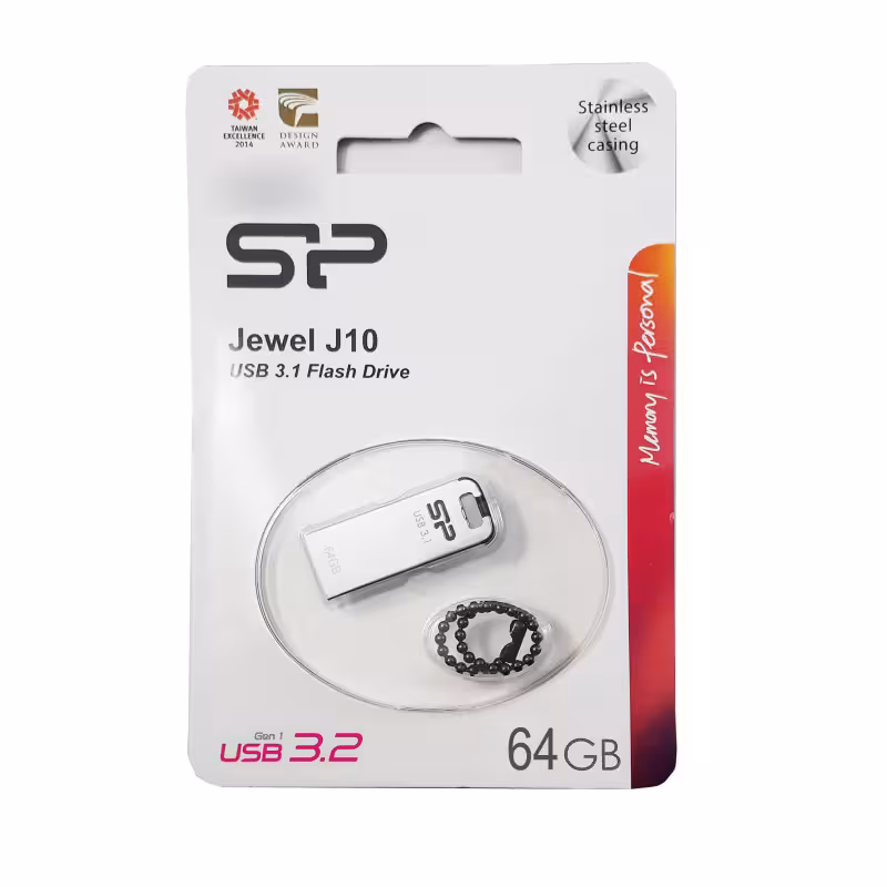 فلش مموری سیلیکون پاور مدل J10 ظرفیت 64 گیگابایت