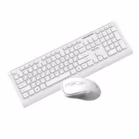 کیبورد و ماوس بی سیم تسکو مدل TKM 7023W – سفید