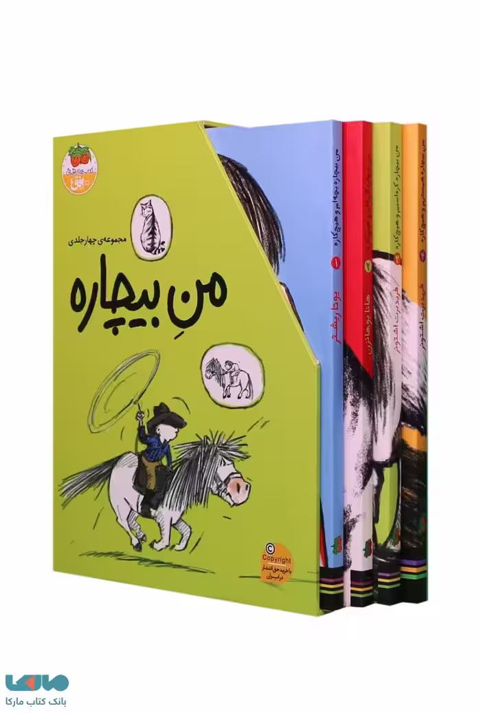 مجموعه من بیچاره (چهار جلدی همراه با قاب) نشر افق