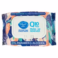 دستمال مرطوب دافی مدل Q10-Plus Stop Irritation بسته 50 عددی