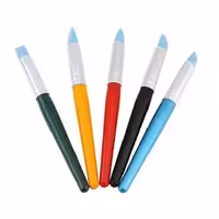 قلم سیلیکونی (محو کن) حرفه ای دسته رنگی 5 عددی