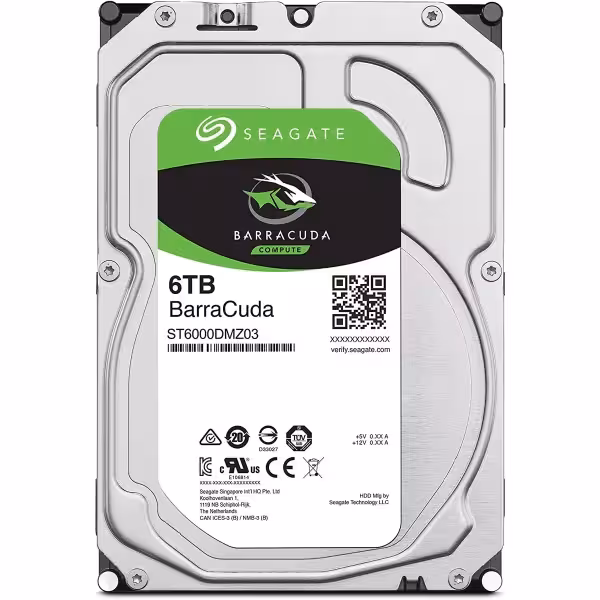 هارد سیگیت باراکودا 6 ترابایت Seagate BarraCuda 6TB HDD