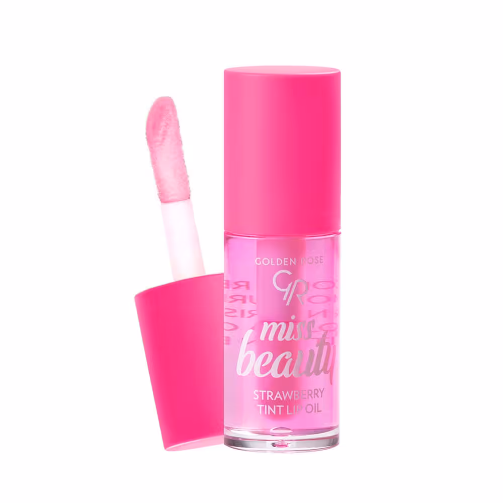 تینت لب مایع Miss Beauty گلدن رز مدل توت فرنگی (صورتی)