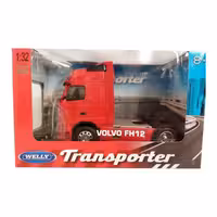 ماکت فلزی ولو Volvo FH12 برند WELLY قرمز