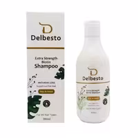 شامپو ضد ریزش حاوی بیوتین دلبستو 300 میلی لیتر | Delbesto Extra Strength Biotin Shampoo 300ml