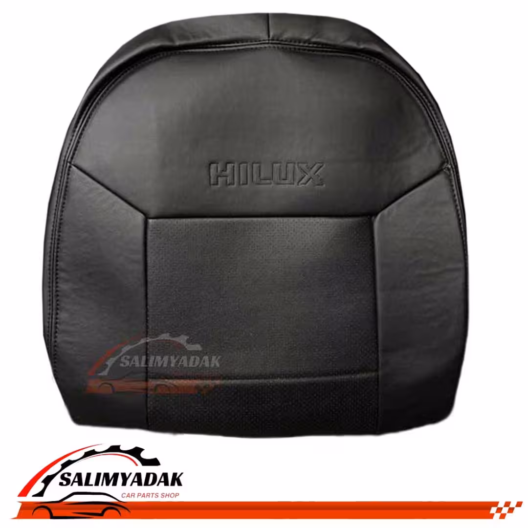 روکش صندلی تویوتا هایلوکس 2010-2015 چرم رنگ مشکی