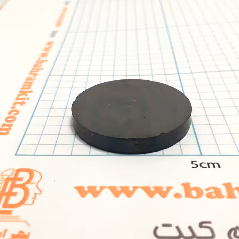 آهنربا سرامیکی استوانه ای 4*35 میلی متر