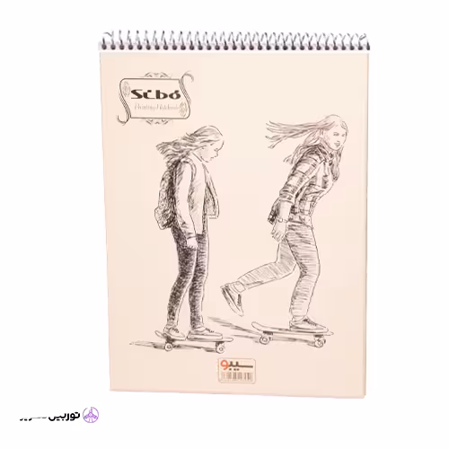 دفتر طراحی 40برگ مومی دار A4 سیبو