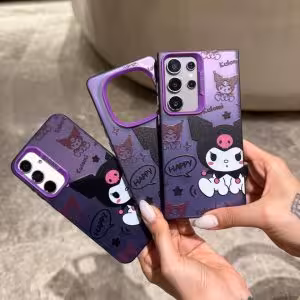 قاب عروسکی طرح happy kuromi مناسب برای شیاومی Redmi Note13 4GHappy Kuromi doll case suitable for Xiaomi Redmi Note 13 4G