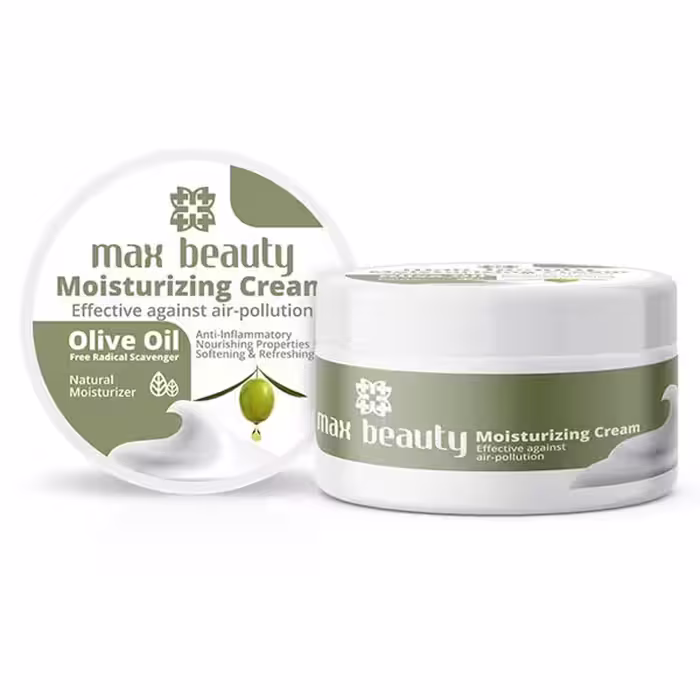 کرم مرطوب کننده کاسه ای زیتون مکس بیوتی 250 میلی لیتر | Max Beauty Olive Oil Moisturizing Cream 250ml