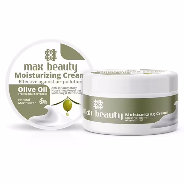 کرم مرطوب کننده کاسه ای زیتون مکس بیوتی 250 میلی لیتر | Max Beauty Olive Oil Moisturizing Cream 250ml