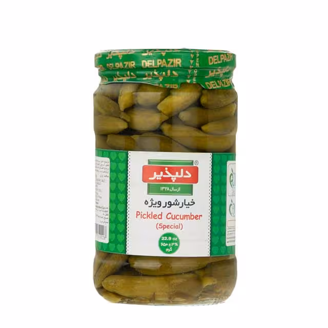 خیارشور ویژه دلپذیر 650 گرمی