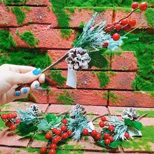 گل کریسمس نوک برفی کد 2507