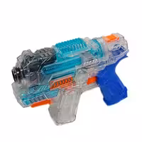 اسباب بازی تفنگ حباب ساز چراغدار موزیکال کریستالی