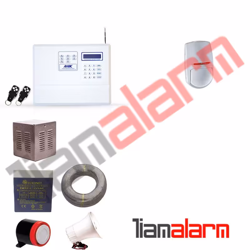 پکیج دزدگیر اماکن باسیم مدل آنیک تلفنی A370PY1