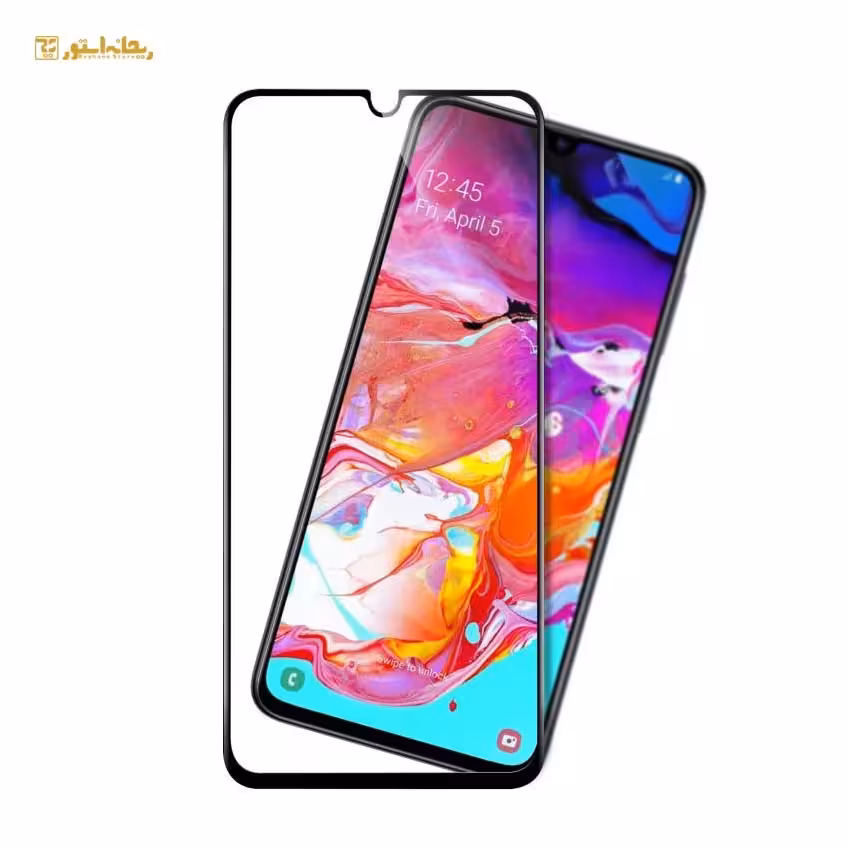 محافظ تمام صفحه شیشه ای سامسونگ A70