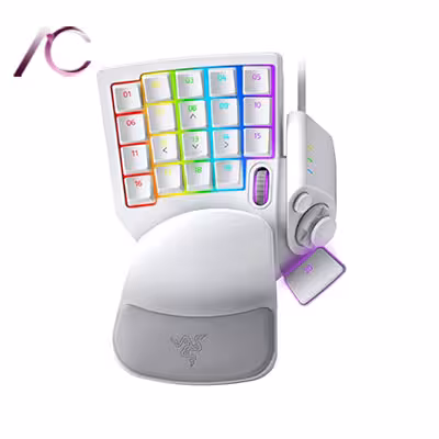 کی پد گیمینگ با سیم ریزرRAZER KEYPAD TARTARUS PRO MERCURY