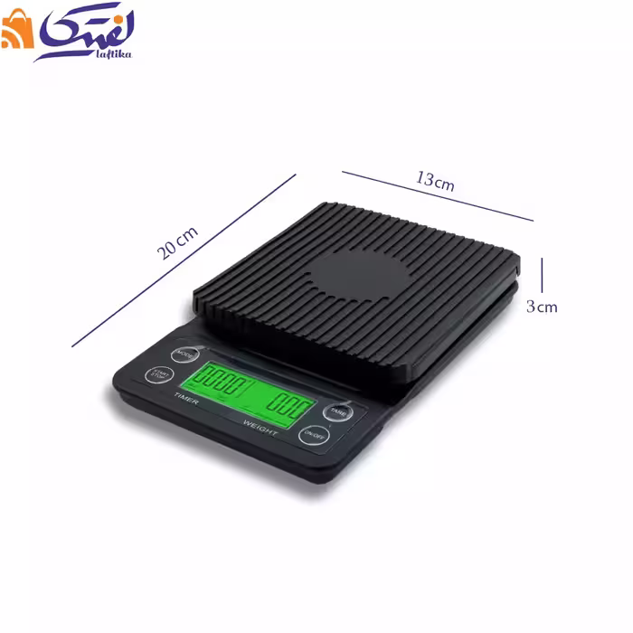 ترازو Timer Scale  اسکیل قهوه 5 کیلویی تیرکس