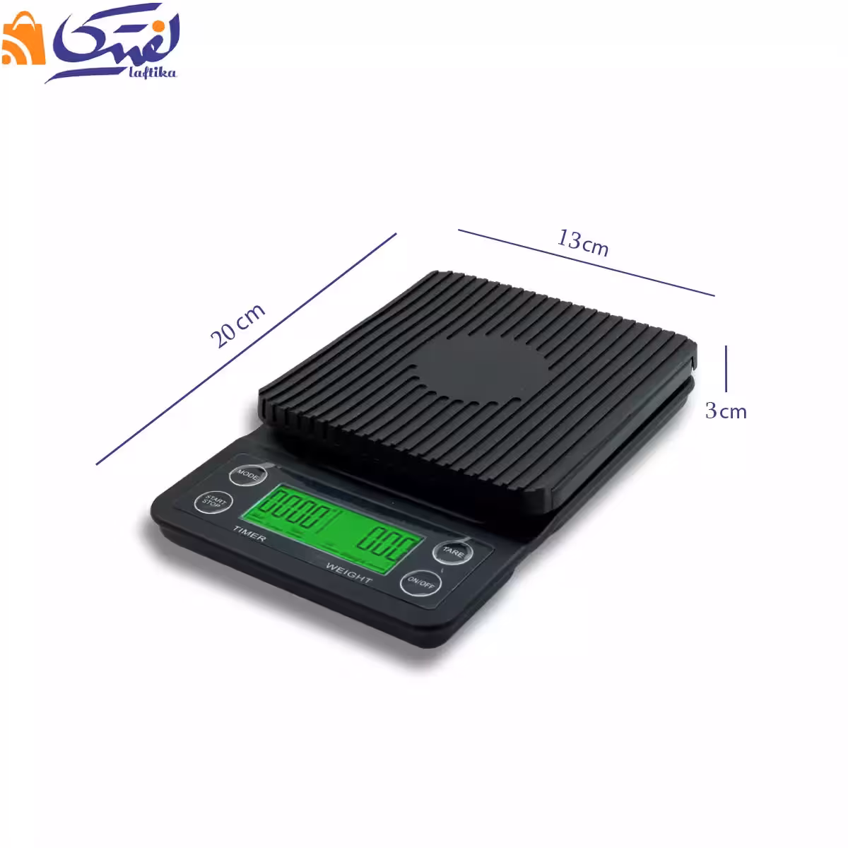 ترازو Timer Scale  اسکیل قهوه 5 کیلویی تیرکس