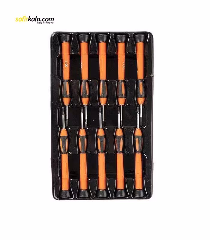 مجموعه 10 عددی پیچ گوشتی ساعتی کد M-12326