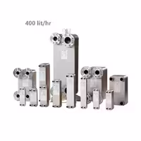 مبدل صفحه ای 400 لیتری هایواتر آب به آب HW 14-14-40