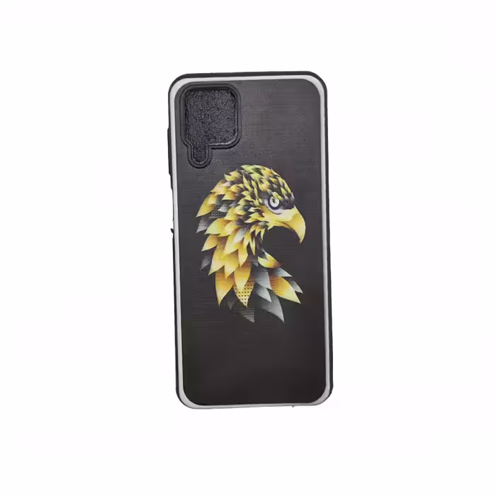 قاب گوشی سامسونگ A22 4G طرح دار عقاب مشکی