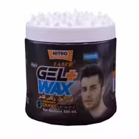 ژل واکس مو نیترو NITRO سری لیزر مدل FREEZE حجم 500 گرم