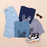 تیشرت پنبه سوپر هَپی (345)