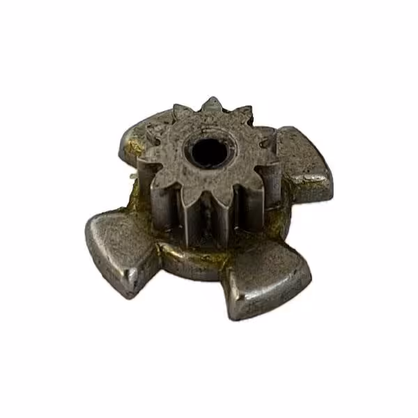 چرخدنده کوپلینگ دار قطر 125 سوراخ 3 میلیمتر (فولادی)