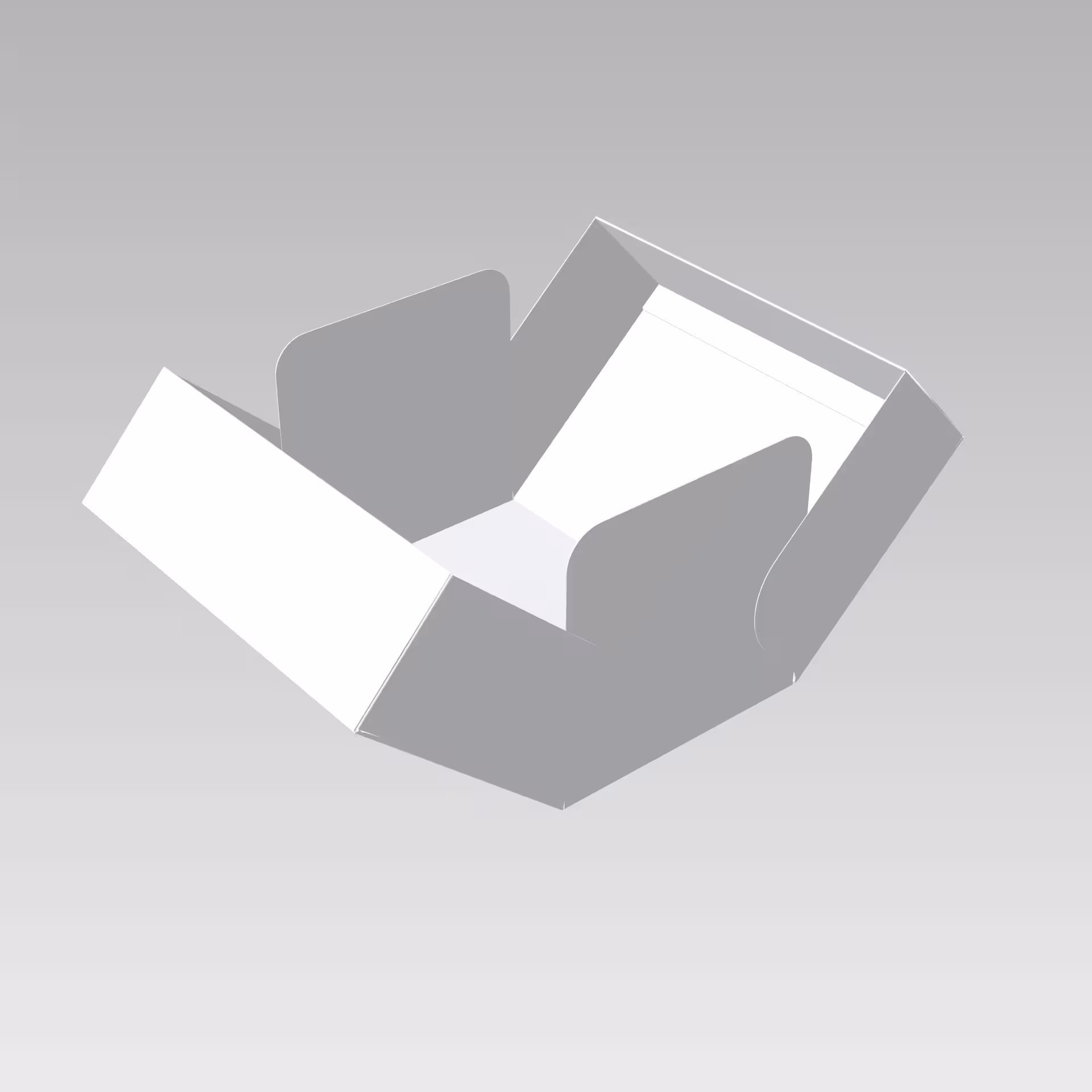 فایل قالب تیغ جعبه دو در از بغل