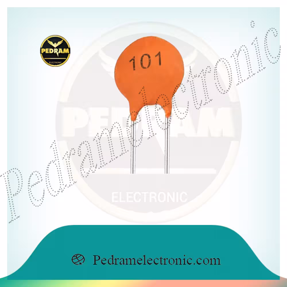 خازن عدسی 100PF 50V