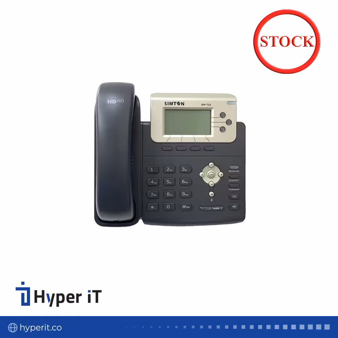 تلفن تحت شبکه SIMPTON  SIP-T22