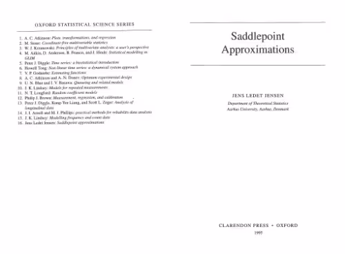 خرید و دانلود نسخه کامل کتاب Saddlepoint Approximations
