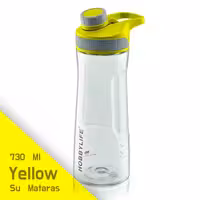 قمقمه هوبی لایف 730 میلی رنگ زرد کد 061201