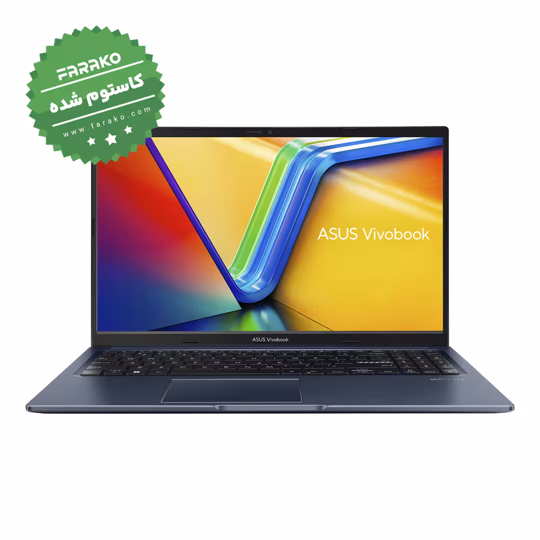 خرید و قیمت لپ تاپ ایسوس Vivobook X1502VA نمایشگر 15٫6 اینچی، پردازنده Core i5-13420H، گرافیک اینتل UHD، رم 16 گیگابایت، حافظه یک ترابایت SSD - کاستوم شده
