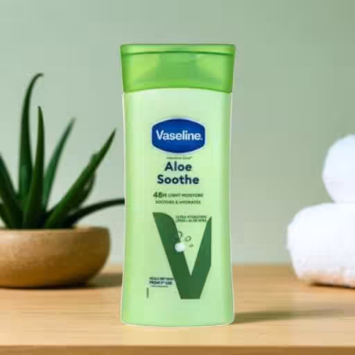 لوسیون بدن وازلین 200میل مدل Aloe Soothe
