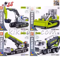 لگو ماشین آلات شهرسازی و راهسازی سری تکنیک برند سمبوبلاک SEMBO BLOCK 705100