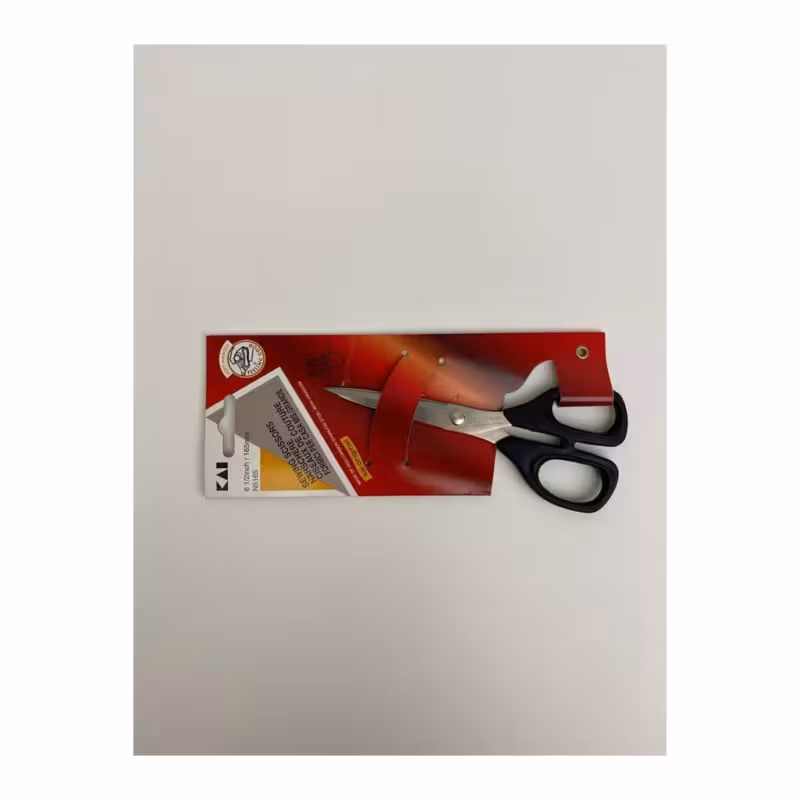 قیچی خیاطی حرفه‌ای کای Kai N5165 – ساخت ژاپن | برش دقیق برای انواع پارچه‌ها