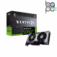 کارت گرافیک MSI RTX 5060 Ti 16GB VENTUS 2X OC PLUS