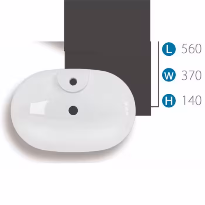 روکابینتی جنوا سفید ساده درجه یک گلسار