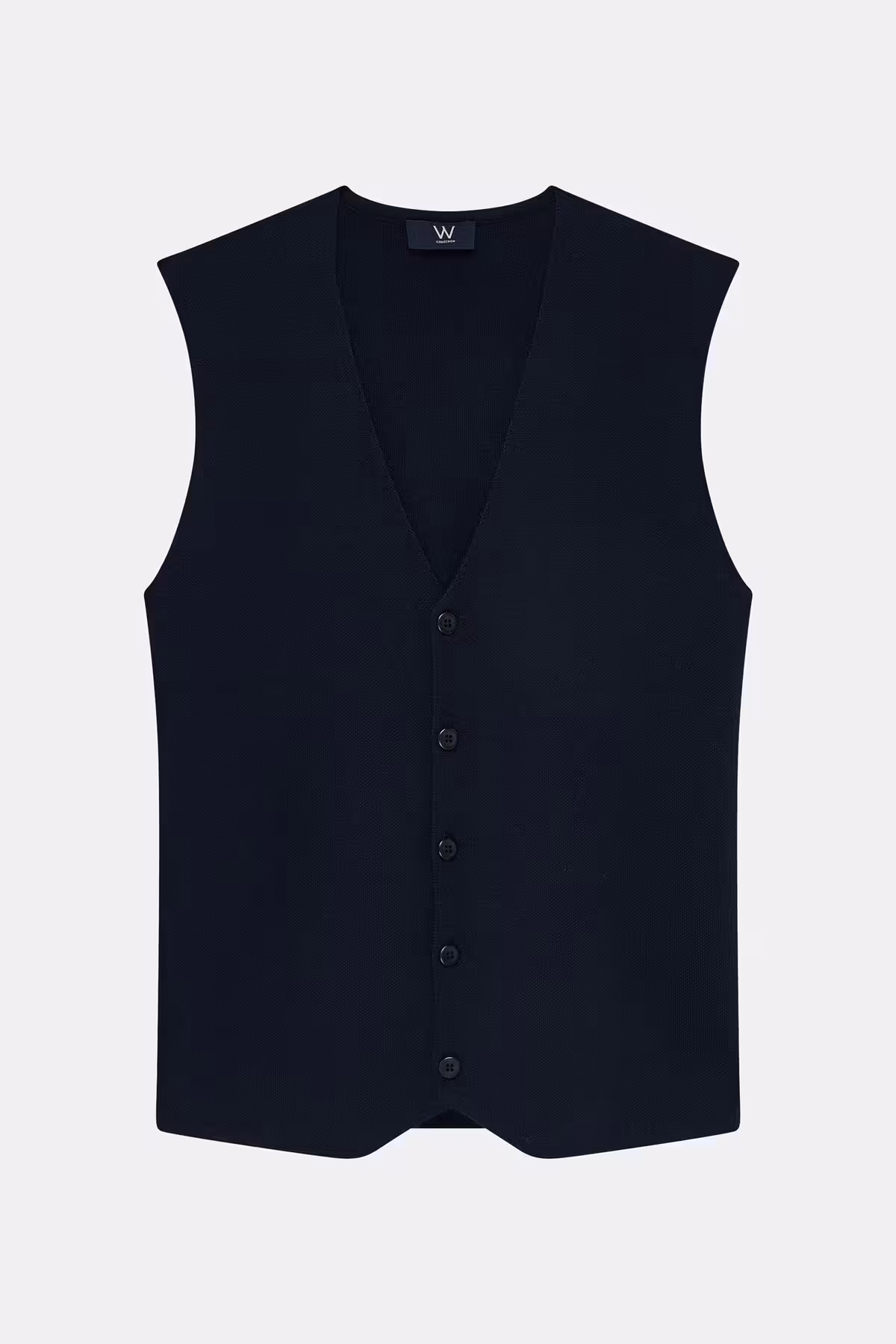 جلیقه مردانه دکمه BLUE V NECK W Collection