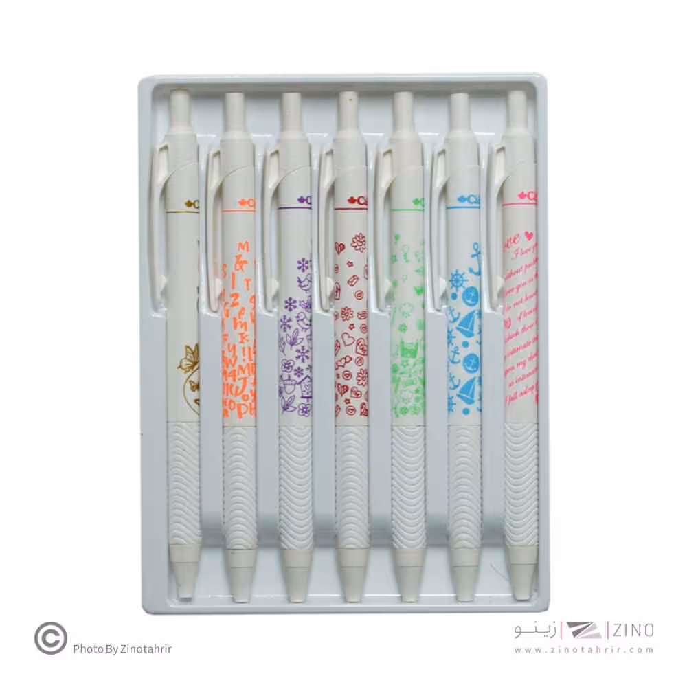 خودکار فشاری رنگی 7عددی 0/7 تینت کنکو